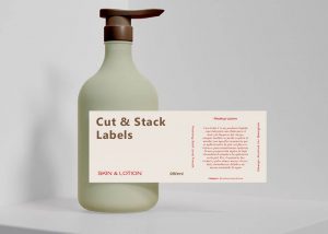 Cut and Stack Bottle Labels