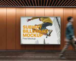 Subway Indoor Billboard Sign