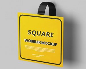 Square Shelf Wobblers - Custom Press Ontario