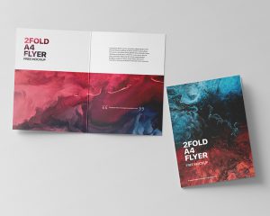 Two Fold Flyer Printing - Front & Back